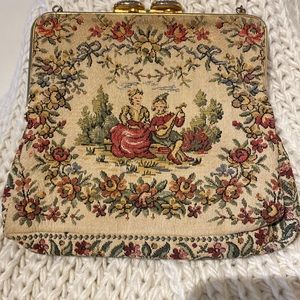 Vintage tapestry bag